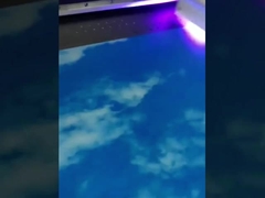 90 * 60 سم آلة الطباعة الرقمية بالأشعة فوق البنفسجية 1880 طابعة نفث الحبر Dpi النسيج