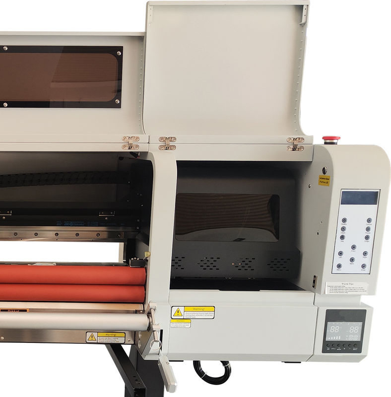 عملية بسيطة DTF Roll Printer 60 سم عرض طابعة نفث الحبر AB لفيلم الشفافية