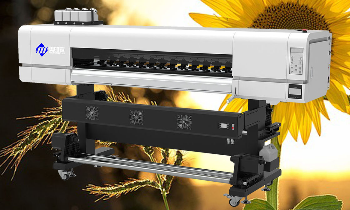 طابعة 1250MM صديقة للبيئة مع حبر 8 ألوان وسائل الإعلام نطاق سمك 1.5mm إلى 6mm
