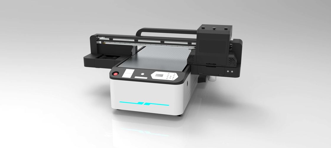 نظام الضغط السلبي للطابعة المسطحة للطابعة UV Inkjet Precision 6 مع مساحة الطباعة 600mm x 900mm