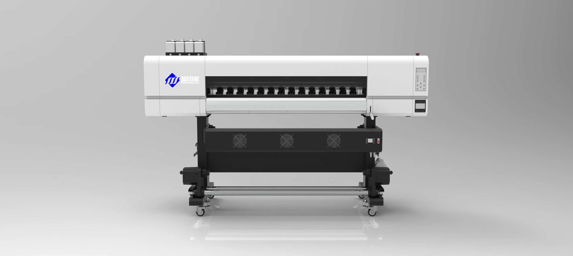 طابعة حبر رشاش ذاتية التركيبة الكبيرة للداخل ECO Solvent Inkjet مع طباعة 1250MM