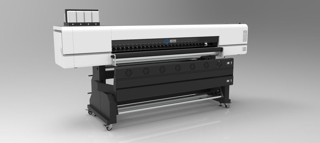 1850MM الشكل الواسع YMCK الصبغة سوبليماسيون طابعة انكجيت الطابعة سوبليماسيون آلة الطباعة مع USB 2.0