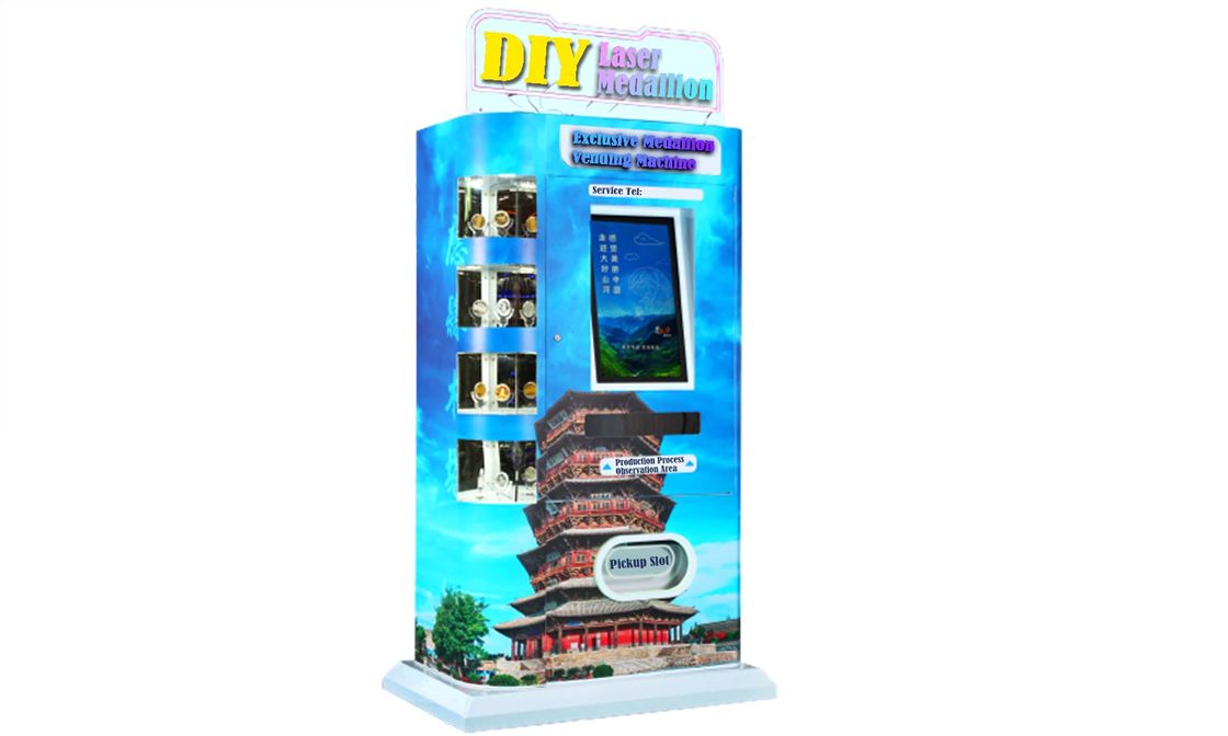 آلة بيع آلية مع 4G / WIFI / اتصال سلكي وألوان قابلة للتخصيص