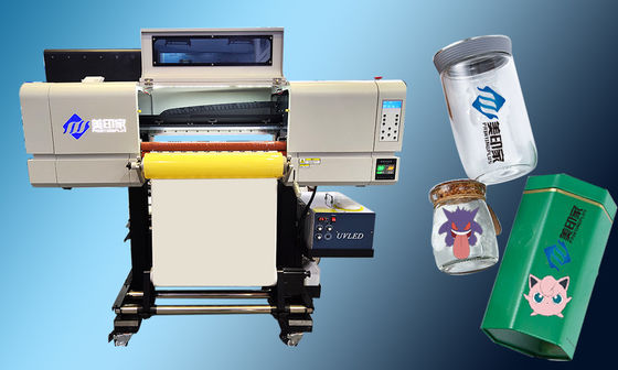 طابعة حبر DTF UV للتدفئة الأسطوانية مع عرض الطباعة Maintop 6.1 / PP Soft RIP حتى 600 مم