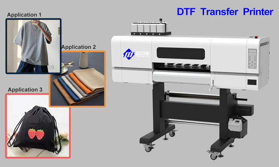 طابعة 620MM PET Film DTF مع رأس الطباعة EPSON-I3200 A1 200KG وزن صافي